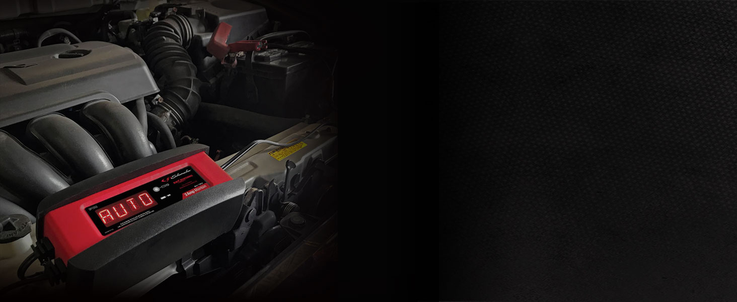 The SP1356 car battery charger and maintainer keeps 6 volt and 12 volt batteries in top condition.