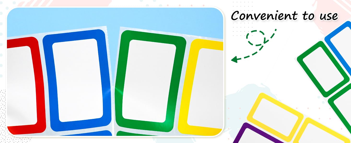 3.5&amp;amp;amp;amp;#34; x 2.25&amp;amp;amp;amp;#34; Colors Name Labels