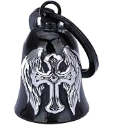 Motorcycle Men and Women Bell - Motorcycle Black Angel Bell, Christmas and Thanksgiving Gift