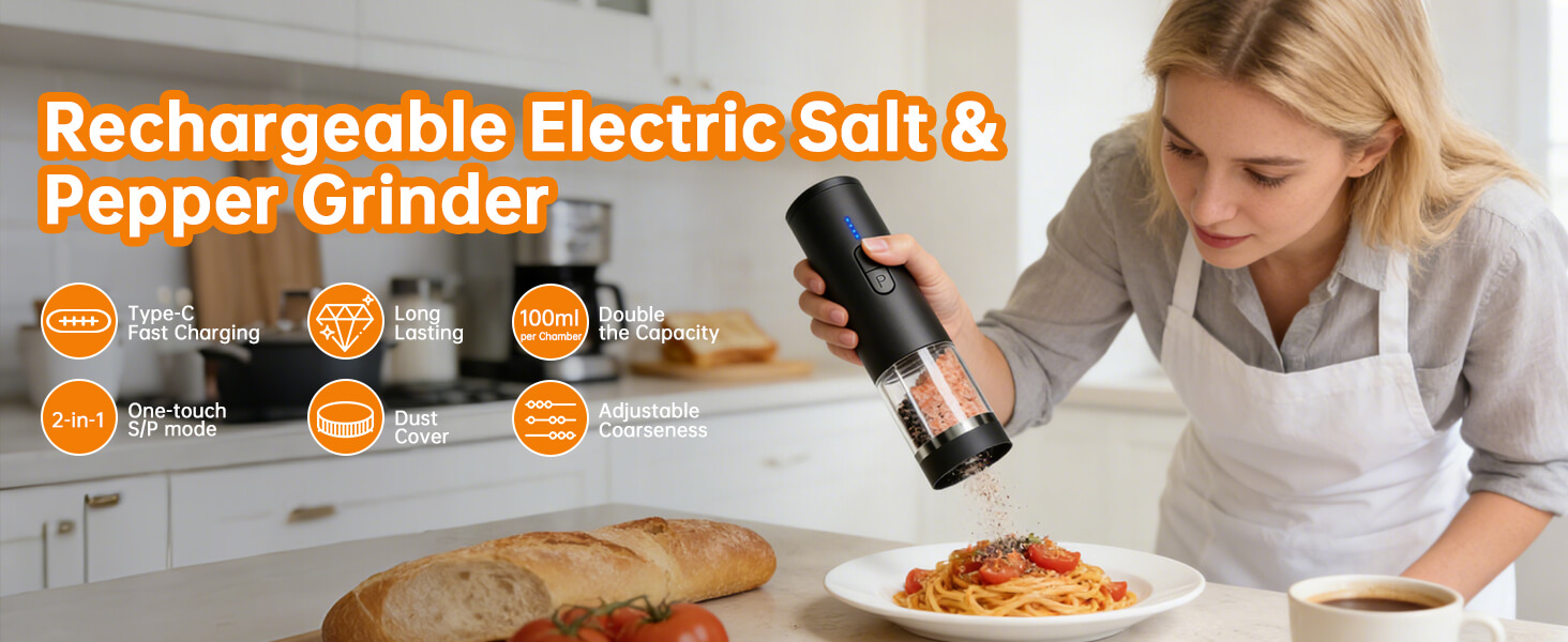 salt and pepper grinder set