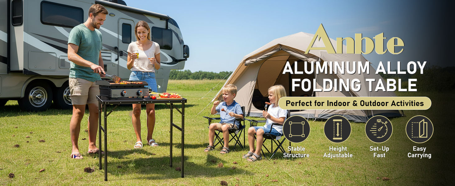 small folding table camping
