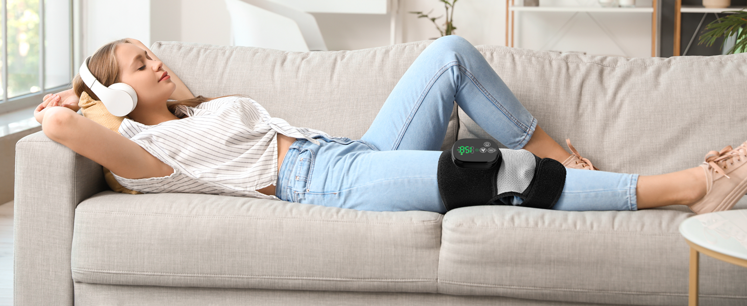 Cordless Heated Knee Massager