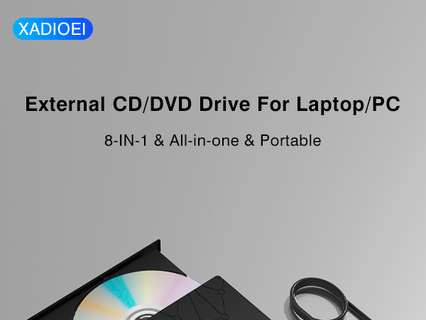 external cd/dvd drive for laptop