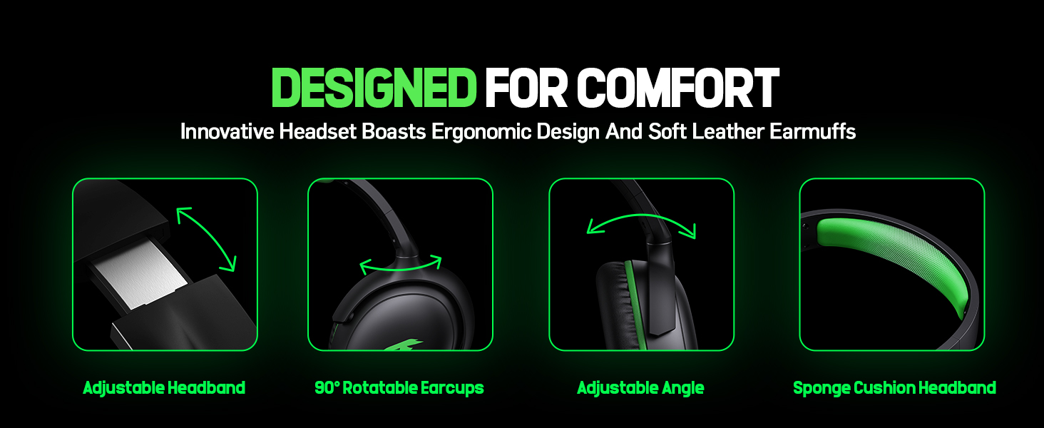 KOFIRE Xbox Wireless Gaming Headset