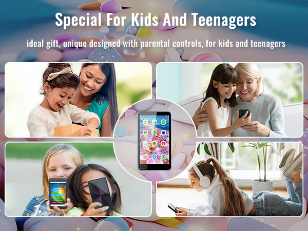 MP3 player special for kids and teenagers