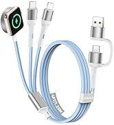 ZONLELE Blue 4ft Multi Charging Cable