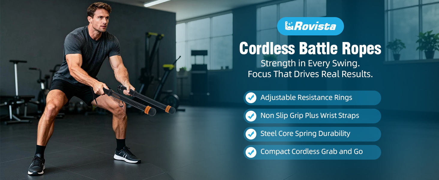 cordless battle ropes