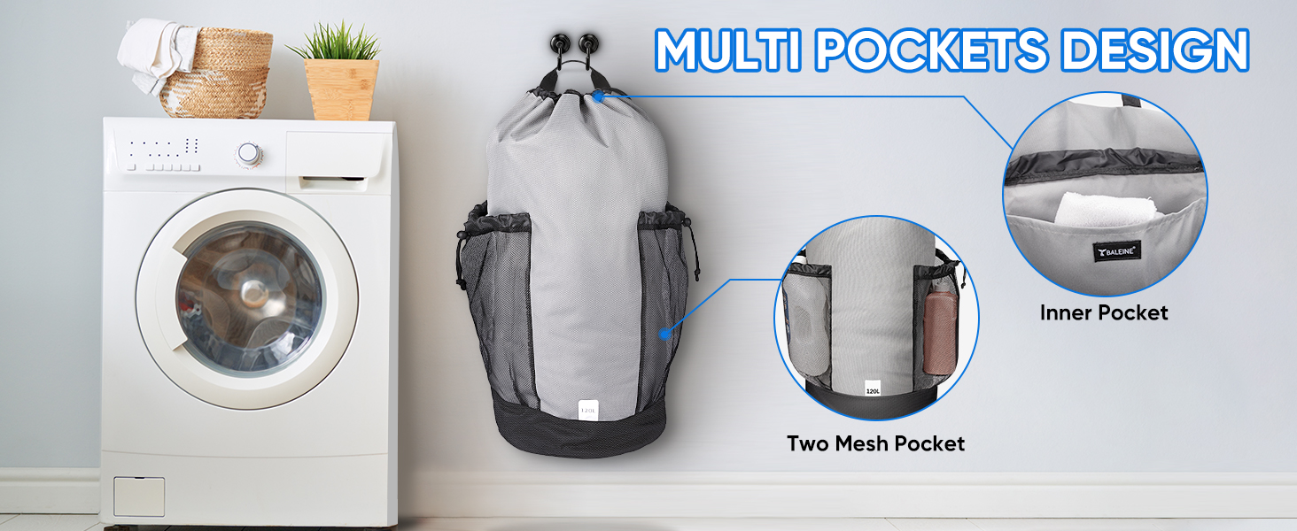 laundry backpack