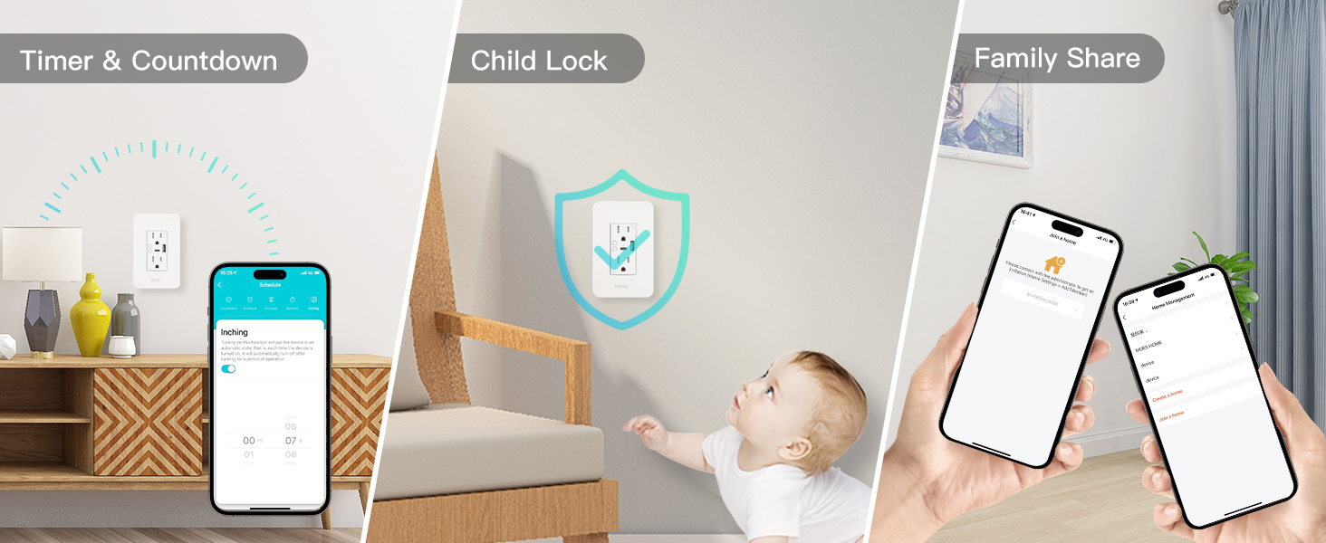 smart wifi wall socket outlet