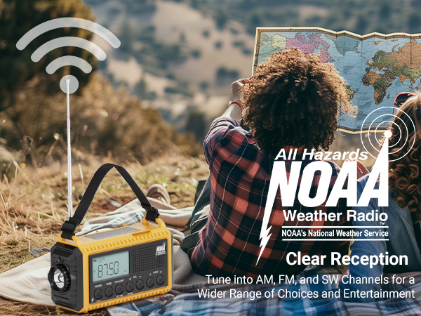 hand crank emergency radio