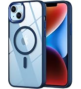 SaiMeun Magnetic for iPhone 13 Case, [Compatible with MagSafe] [Military-Grade Protection] Crysta...