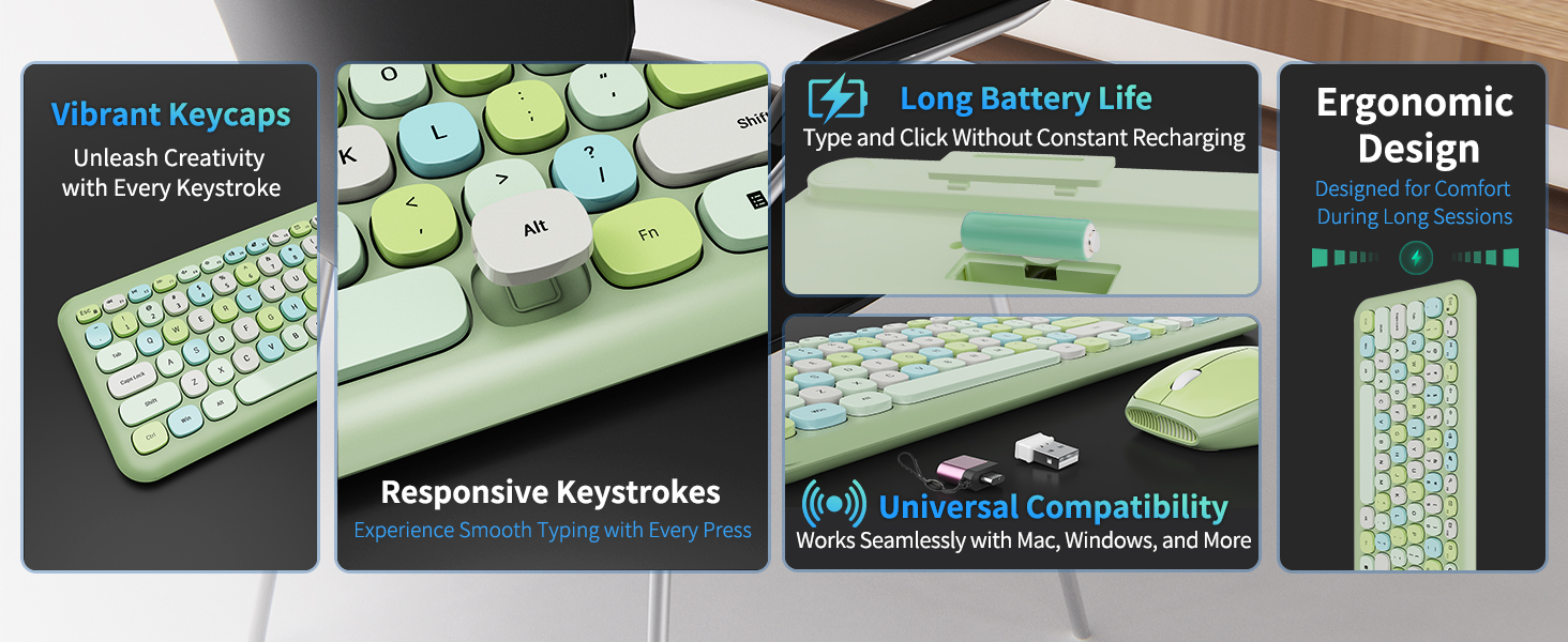 wireless keyboard and mouse