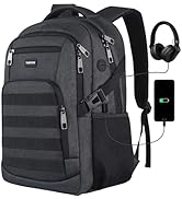 YAMTION School Backpack for Adults and Teens,Laptop Bookbag Backpack for High School College Stud...