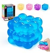 Ice Cube Squishy Fidget Toy, Squeeze Cube, Slow Rising Squeeze Cubes Fidget Toy, Sensory Stress R...