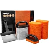 Griddle Cleaning Kit for Blackstone, 26 Pieces Flat Top Grill Accessories Cleaner Tool Set - 1 Sc...