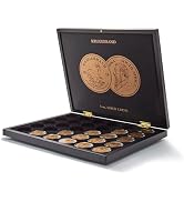 Lighthouse - VOLTERRA Coin Display Case for 30 "South African Krugerrand 1 oz. Gold Coins in GRIP...