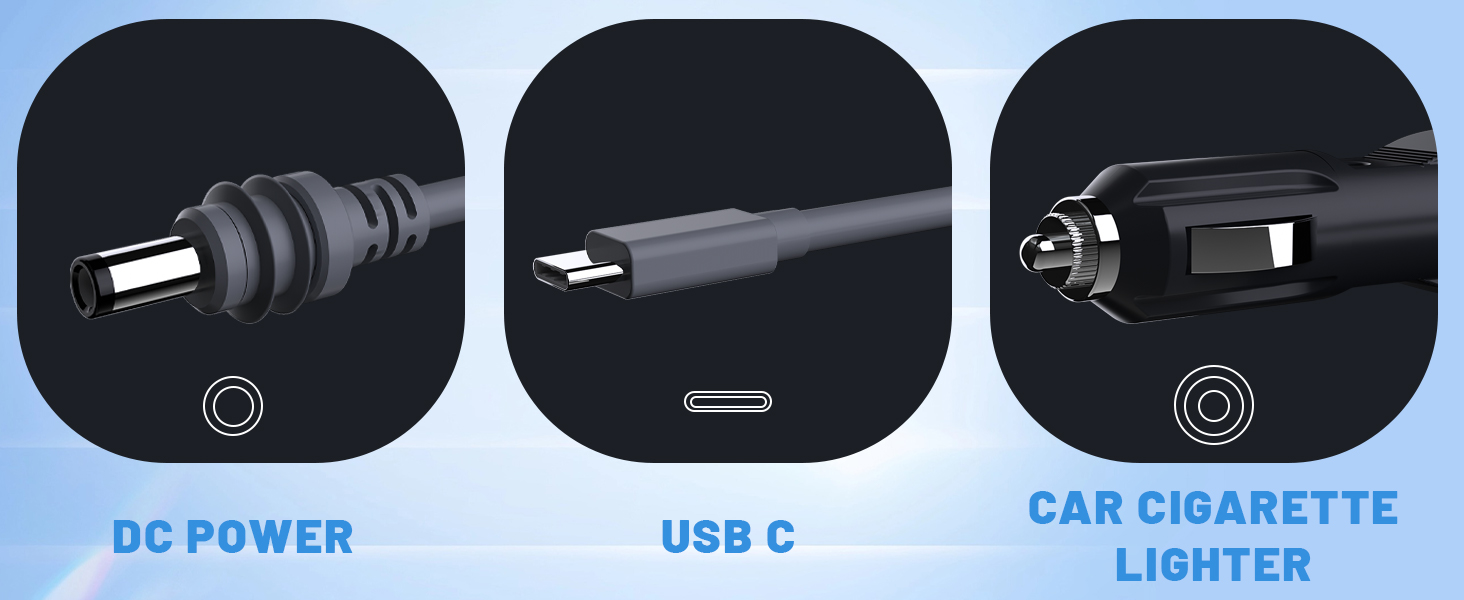 3 in 1 Cable for Starlink Mini 33ft/10M, 140W Input USB C to DC Power Cable