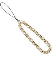 BEEFLYING Beaded Phone Wrist Strap, Glass Crystal Beads Phone Charm Strap Wristlet Cellphone Lany...
