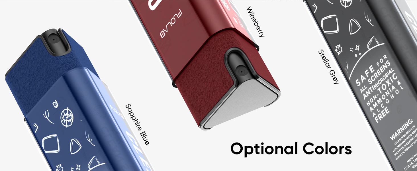 FLOLAB Clear Guard screen cleaner 20 ml Grey