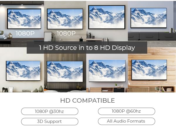 cat6 splitter 1 to 4