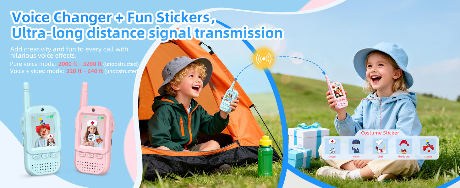 Video Walkie Talkies for Kids