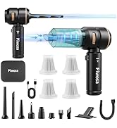 Handheld Vacuum Cordless, Car Vacuum Cleaner with 4 Replaceable Filters, Strong Suction Vacuum &amp; ...