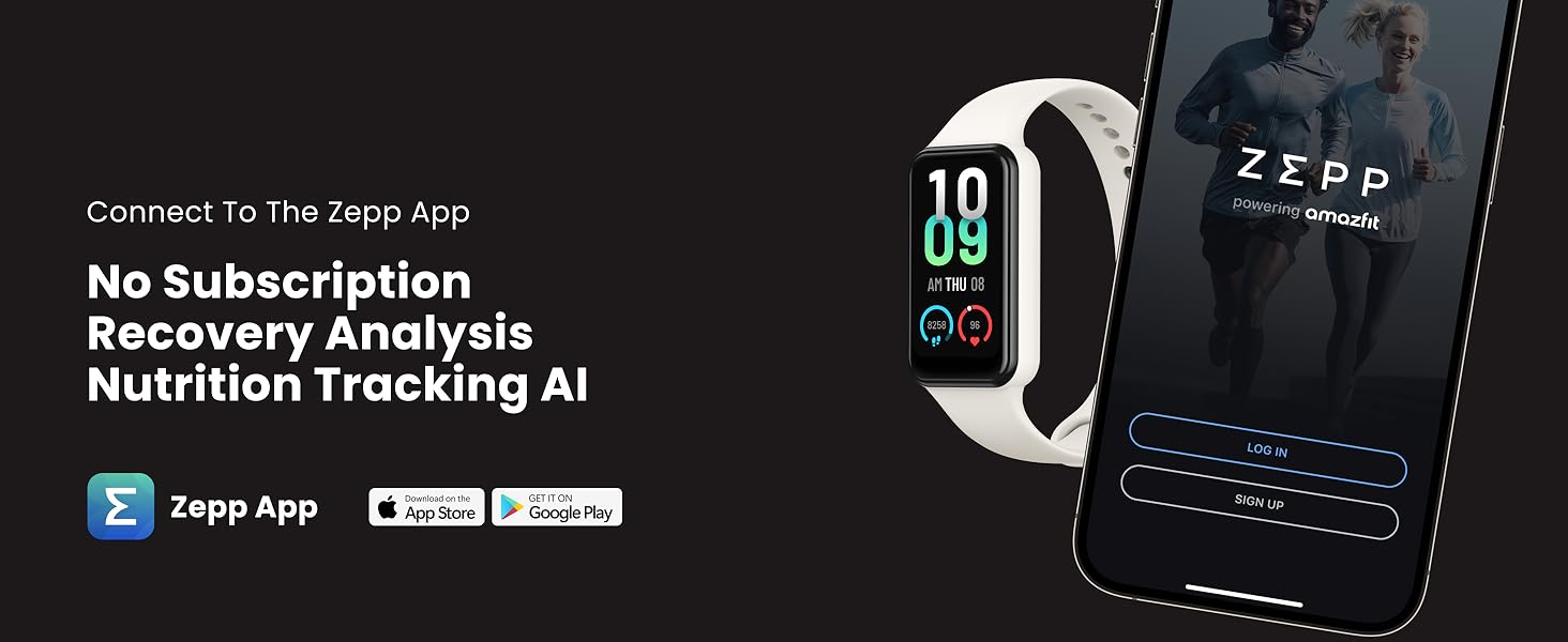 No Subscription, Recovery Analysis, Nutrition Tracking AI