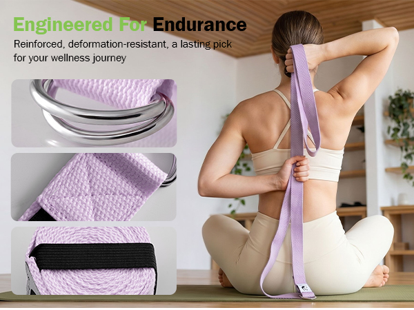 Non-Elastic Yoga Belt