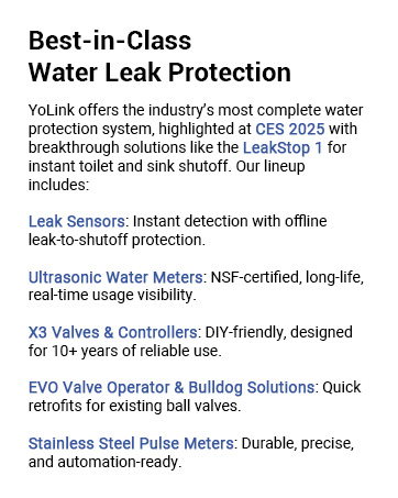 Best-in-Class Water Leak Protection