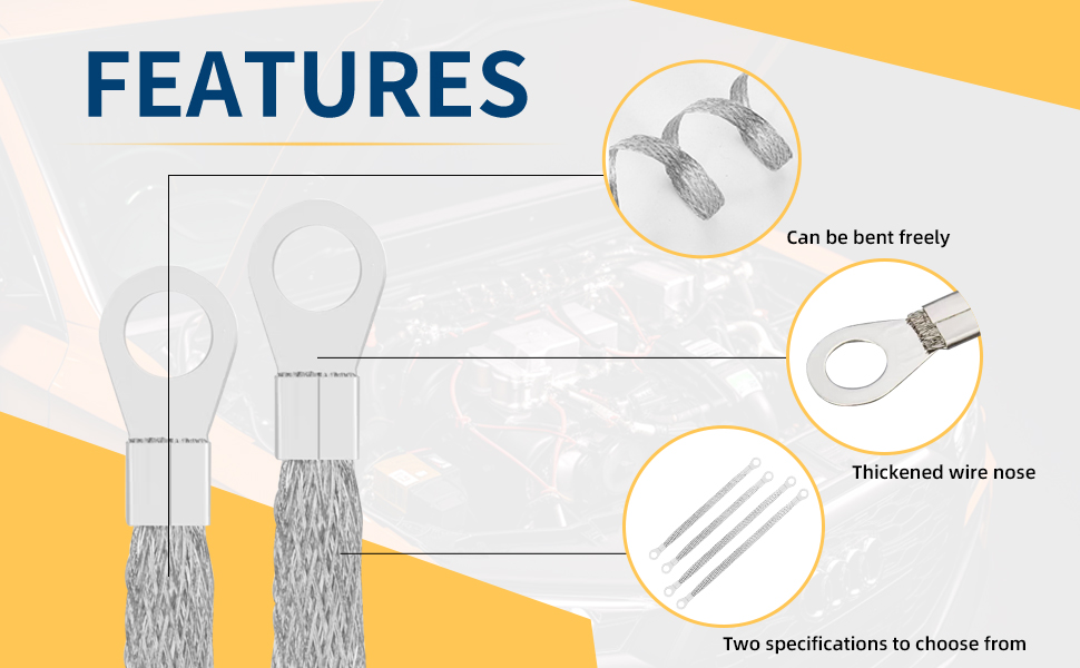 Braided Ground Strap