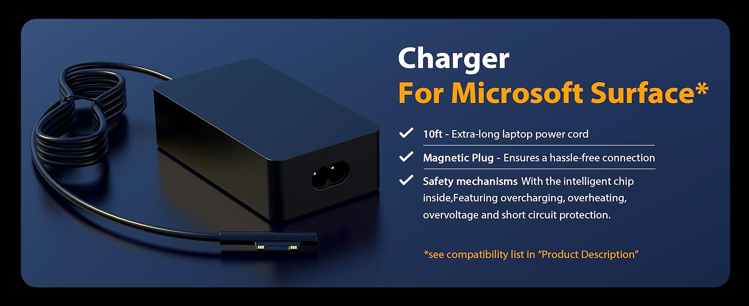 surface laptop charger