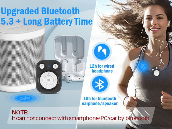 Bluetooth Mp3 player + Long battery time