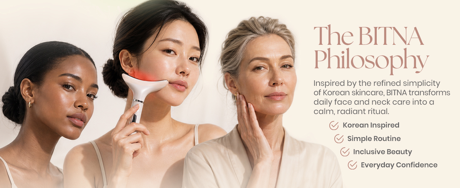 The BITNA Philosophy. Korean Inspired, simple routine, inclusive beauty, everyday confidence.