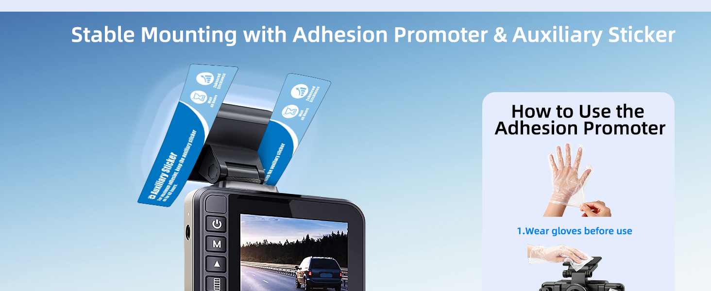 dash cam adhesive for windshield dash cam mounting kit adhesive