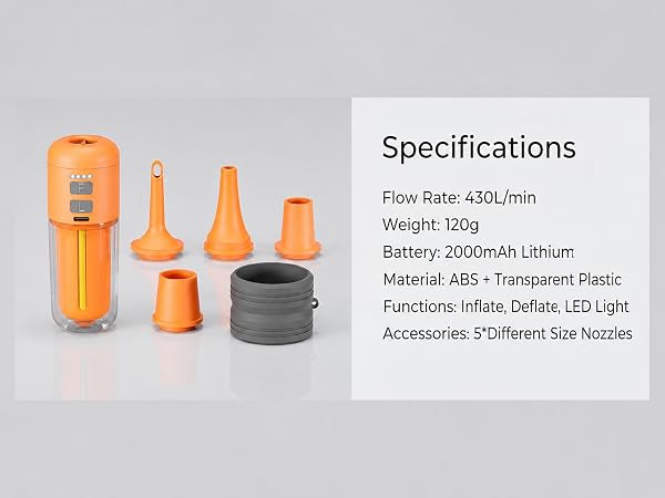 Air Pump for Inflatables