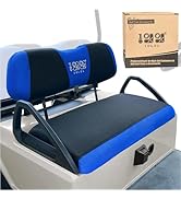 10L0L Golf Cart Seat Covers for EZGO TXT RXV &amp; Club Car DS 2000-up, Breathable Air Mesh Fabric Wa...