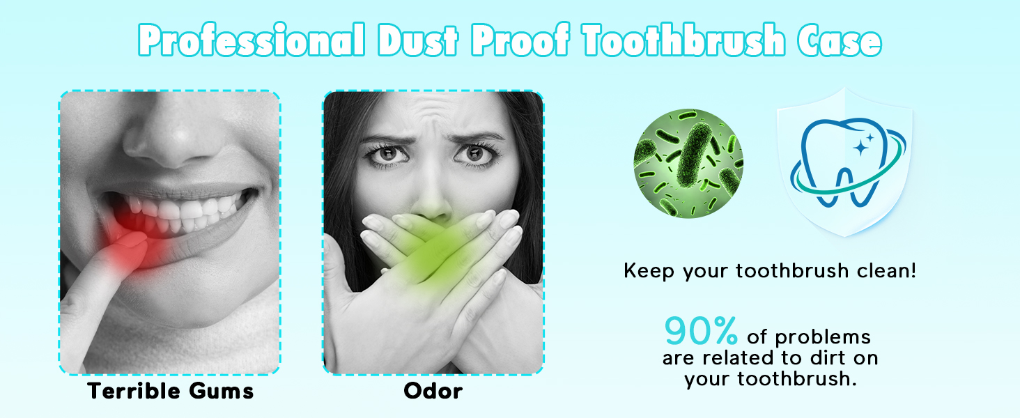 tooth brush cover cap
