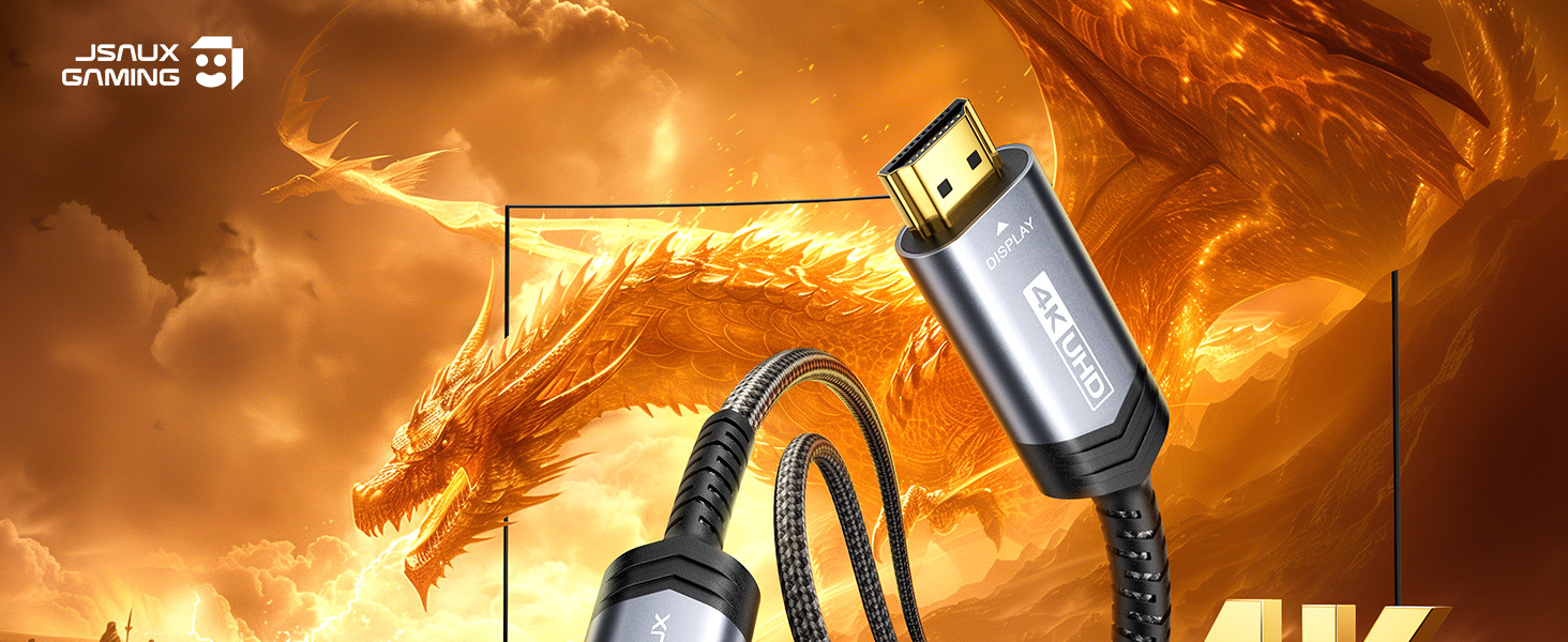 displayport to hdmi cable 4k