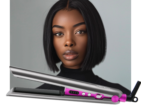 flat iron for black women hair