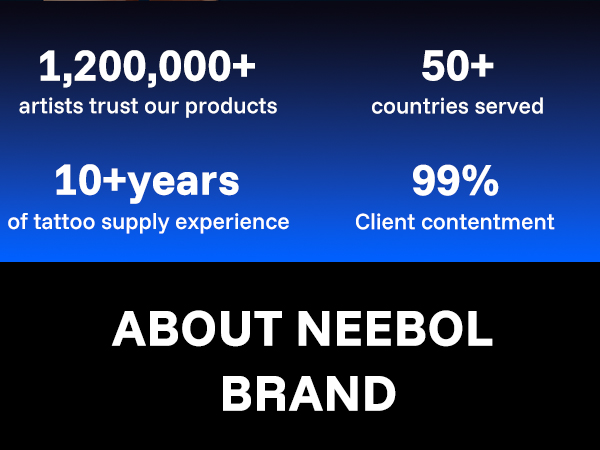 Neebol is a tattoo brand very popular among tattoo artists and enthusiasts.