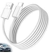 AIAUXAI for iPhone15/16 Car Carplay Cable 3.3FT,USB A to USB C Woven Car Charger Lead Compatible ...