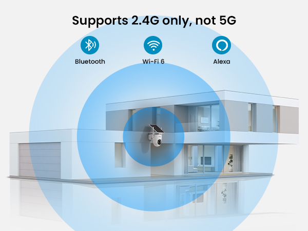 Supports 2.4G WiFi, Not 5G WiFi