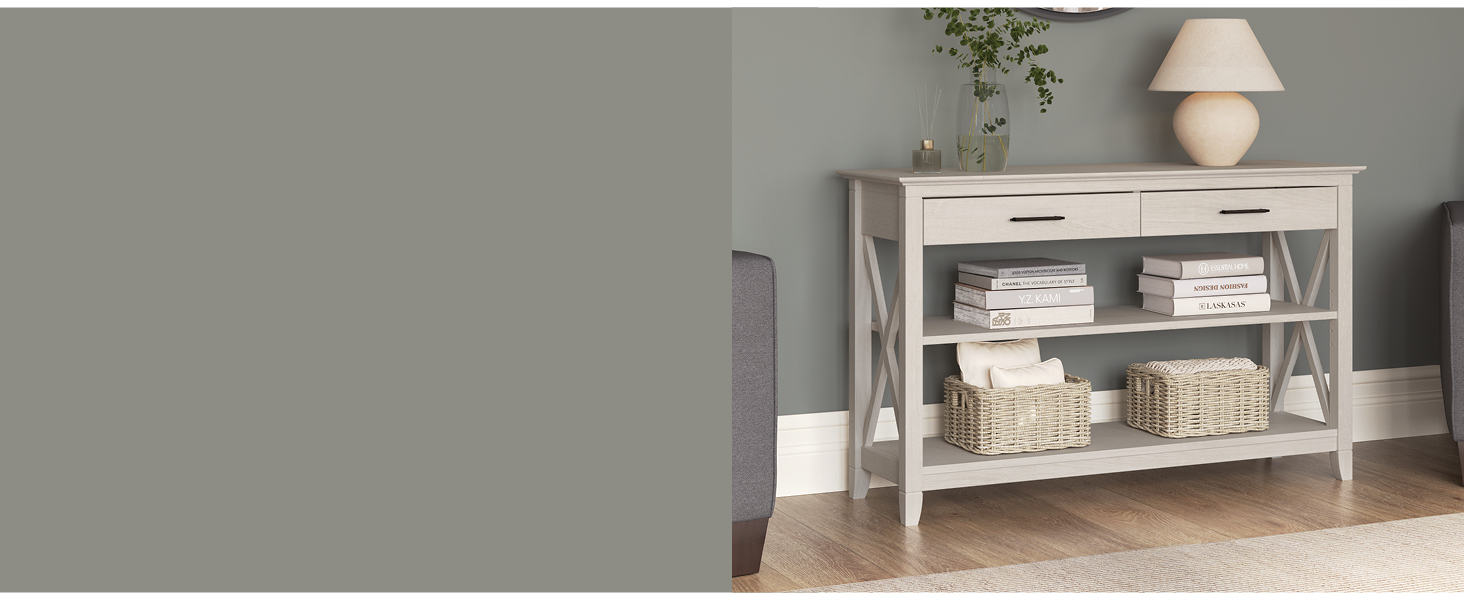 console table with drawers shelves storage sofa accent modern farmhouse entryway hallway long tall