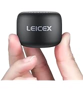 LEICEX Small Bluetooth Speaker,Mini Speaker Wireless Support TWS Stereo Sound.Portable Speaker fo...