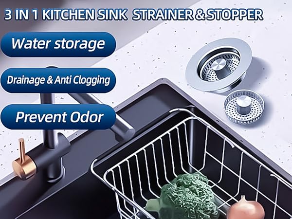 kitchen sink drain strainer sink stopper