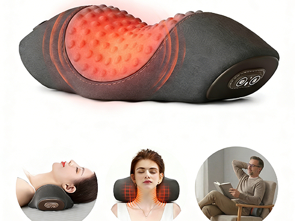 cloud wave neck massage pillow