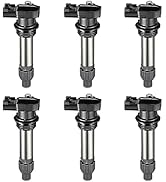 BDFHYK Ignition Coil Pack UF569 Set of 6 Compatible with Buick Allure Cadillac ATS CTS XTS Chevy ...