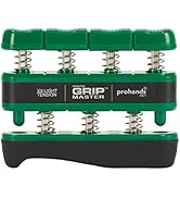 Prohands Gripmaster Hand Exerciser, Finger Exerciser (Hand Grip Strengthener), Spring-Loaded, Fin...