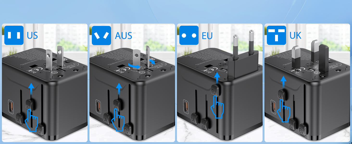 travel adapter worldwide