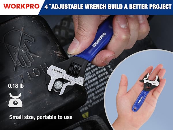 4INCH ADJUSTABLE WRENCH